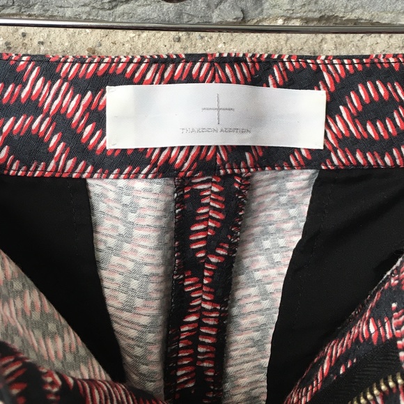 Thakoon Addition Helix Printed Piquet Crops - Picture 8 of 9